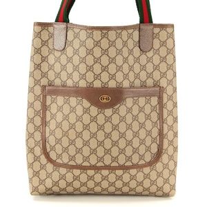 Authentic Gucci Tote Bag Sherry Line GG